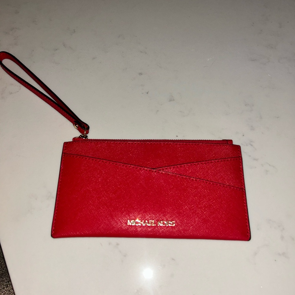 Michael Kors Scarlet Wristlet Clutch